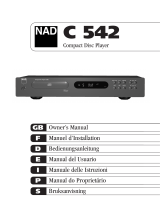 NAD C 542 Benutzerhandbuch