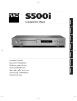 NAD S500i Benutzerhandbuch