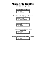 Numark DXM09 Benutzerhandbuch