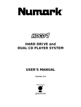 Numark Industries HDCD1 Benutzerhandbuch