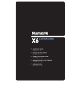 Numark Industries X6 Benutzerhandbuch