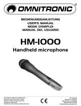 Omnitron Systems Technology HM-1000 Benutzerhandbuch