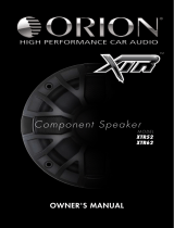 Orion Car Audio XTR62 Benutzerhandbuch