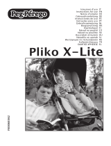 Peg-Perego Pliko X-Lite Benutzerhandbuch