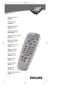 Philips RU254 Benutzerhandbuch