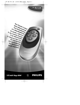 Philips SBC RU 120 Fernbedienung Benutzerhandbuch