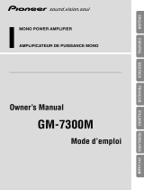 Pioneer GM-7300M Benutzerhandbuch