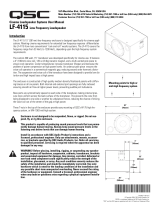 QSC Audio LF-4115 Benutzerhandbuch