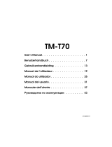 Seiko Group TM-T70 Benutzerhandbuch