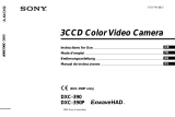 Sony DXC-390P Benutzerhandbuch