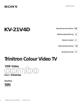 Sony KV-V2110D Benutzerhandbuch