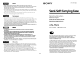 Sony LCM-TRV9 Benutzerhandbuch