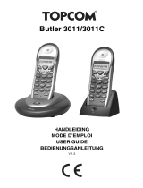 Topcom butler 3011 duo Benutzerhandbuch