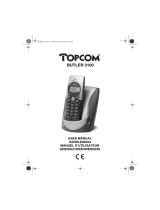 Topcom butler 3100 Benutzerhandbuch