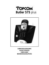 Topcom Butler 575 Plus Benutzerhandbuch