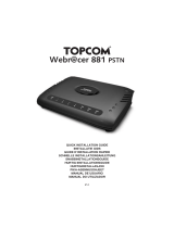Topcom 881 PSTN Benutzerhandbuch