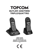 Topcom BUTLER Quattro Benutzerhandbuch