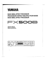 Yamaha FX500B Benutzerhandbuch