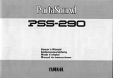 Yamaha PSS-290 Benutzerhandbuch