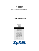 ZyXEL Communications P-320W Benutzerhandbuch
