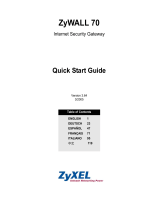 ZyXEL Communications 70 Benutzerhandbuch
