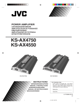JVC AX4550 - Amplifier Benutzerhandbuch