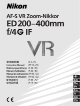 Nikon 200-400mm Benutzerhandbuch