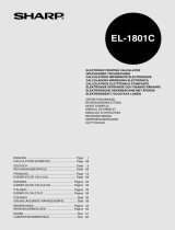 Sharp EL-1801C Benutzerhandbuch