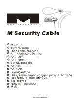 Multibrackets M Security Cable Benutzerhandbuch