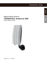 Terratec Antenna 500 (active DVB-T outdoor antenna) Installationsanleitung