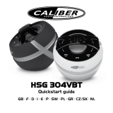 Caliber HSG304VBT Bedienungsanleitung