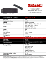 MS-Tech MC-20-ITX Datenblatt