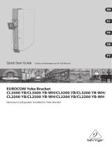 Behringer EUROCOM CL2200YB-WH Schnellstartanleitung