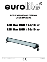 EuroLite LED Bar RGB 126/10 40° Benutzerhandbuch