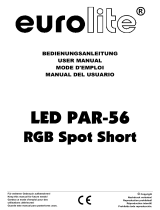 EuroLite LED PAR-56 Benutzerhandbuch