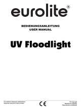 EuroLite UV Floodlight Benutzerhandbuch