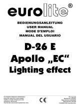 EuroLite D-16 Benutzerhandbuch