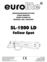 EuroLite SL-1200 LD Follow Spot Benutzerhandbuch