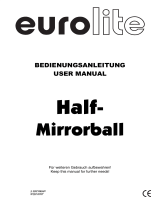 EuroLite Half-Mirrorball Benutzerhandbuch