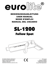 EuroLite SL-1200 LD Follow Spot Benutzerhandbuch
