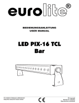 EuroLite LED PIX-16 TCL Benutzerhandbuch