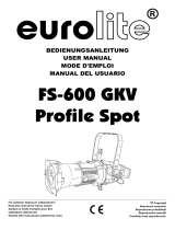 EuroLite FS-600 GKV Benutzerhandbuch