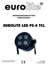 EuroLite LED PS-4 TCL Benutzerhandbuch