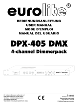 EuroLite DPX-405 DMX Benutzerhandbuch