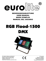 EuroLite RGB Flood-1500 DMX Benutzerhandbuch