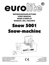 EuroLite Snow 5001 Benutzerhandbuch
