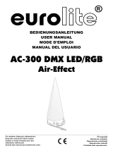 EuroLite AC-300 DMX LED/RGB Air Effect Benutzerhandbuch