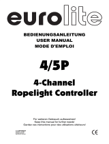 EuroLite 4/5P Benutzerhandbuch