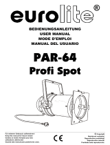 EuroLite PAR-64 Profi Spot Benutzerhandbuch