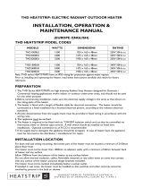 Grandhall THD1500UK Installation, Operation & Maintenance Manual